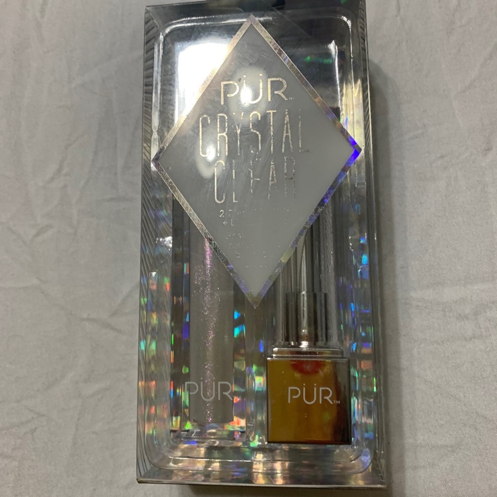 Pur Crystal Clear duo Lipstick and Lipgloss